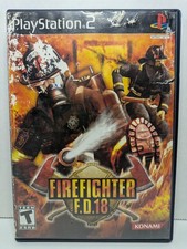 Firefighter F.D.18 (Sony PlayStation 2, PS2, 2004) VEJA FOTOS CIB Testado Funcionando comprar usado Firefighter F.D.18 (Sony PlayStation 2, PS2, 2004) VEJA FOTOS CIB Testado Funcionando comprar usado  Enviando para Brazil