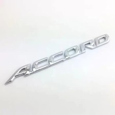Placa de identificação logotipo emblema traseiro porta-malas cromado emblema traseiro para Honda Accord 98-07 comprar usado  Enviando para Brazil