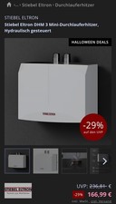 Stiebel eltron hydraulischer gebraucht kaufen Stiebel eltron hydraulischer gebraucht kaufen  Brück