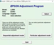 Usado, Almofada de tinta Epson L3060 EURO redefinição de contador comprar usado  Enviando para Brazil