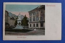 1910ca domodossola piazza usato  Solopaca