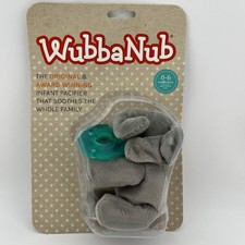 Chupeta calmante e pelúcia Elephant WubbaNub 0-6 meses 2016 novo pacote lacrado * comprar usado  Enviando para Brazil
