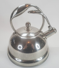 Chaleira Wolfgang Puck aço inoxidável assobio 2 qt. comprar usado  Enviando para Brazil