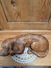 Holz figur hund gebraucht kaufen  Michelau