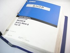 Kobelco SK350-8 Acer Mark 8 Tier 3 Escavadeira Loja Serviço Oficina Manual de Reparo comprar usado  Enviando para Brazil
