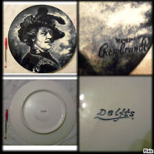 Delfts grande assiette d'occasion  Rion-des-Landes