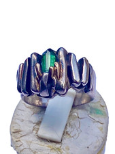 Bague moderniste argent d'occasion  Saint-Aubin-du-Cormier
