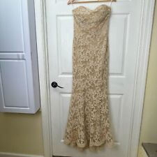 Lace overlay champagne for sale  Aledo