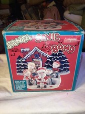 Santa Sonic Band Voz Som Ativado Metro Brinquedos Nova Caixa Aberta Natal LEIA comprar usado  Enviando para Brazil
