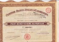 Ancien titre comptoir d'occasion  Aire-sur-l'Adour