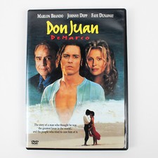 Don Juan Demarco DVD 1995 Romantic Drama Movie Film comprar usado  Enviando para Brazil