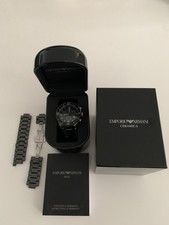 Armani ceramica armbanduhr gebraucht kaufen  Wannweil