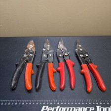 Lote de tesouras de corte Klenks estanho chapa metálica aviação feita nos EUA LEIA PARA CONDI comprar usado  Enviando para Brazil