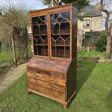 Antique mahogany bureau for sale  BEDALE