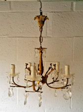 Lustre branches laiton d'occasion  Valenciennes