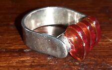 Anello argento design usato  Latina