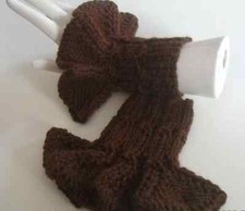 Armstulpen pulswärmer braun gebraucht kaufen  Deutschland