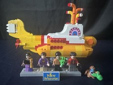 Lego The Beatles 21306 Submarino Amarelo, Manual, Mini-figuras incompletas comprar usado  Enviando para Brazil