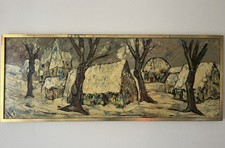 Huile toile signée d'occasion  Pornic