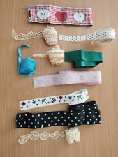 Bundle lace ribbon for sale  LEEDS