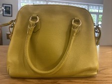 Boden leather yellow for sale  LONDON