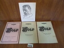 HUGO WOLF 3 Livros de Canções Italianos - Edição Partituras de Peters comprar usado  Enviando para Brazil