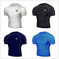 Usado, Camisa masculina CoolBase compressão sob camada base manga curta armadura pele comprar usado  Enviando para Brazil