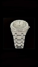 Men silver diamond for sale  LONDON
