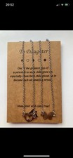 Mother daughter necklace for sale  NEWPORT