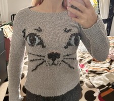 Cat jumper women for sale  SWINDON