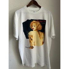 Camiseta Madonna "Blond Ambition World Tour" 1995 Vintage Reimpressão Início na Tela comprar usado  Enviando para Brazil