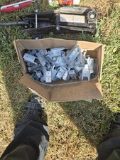 Galvanized fence brackets for sale  White Plains