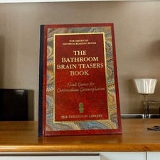 Usado, Bathroom Brain Teasers Book HC NEW Head Games for Commodious Contemplation comprar usado  Enviando para Brazil
