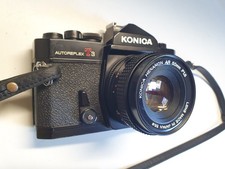 Konica autoreflex black for sale  LOUGHBOROUGH