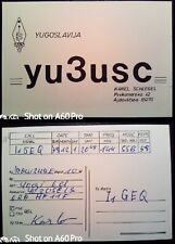 Qsl card ajdovšcina usato  Roma