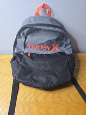 Mochila unissex para laptop Hurley Kid's One & Only preta/cinza/laranja 15" comprar usado  Enviando para Brazil