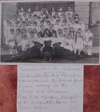 Antigua postal de personas fuera del cine del palacio, Seven Sisters, Glyn Neath segunda mano  Embacar hacia Mexico