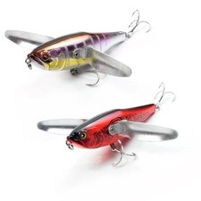 Isca de pesca popper 120 mm 34 g topwater corpo duro asas de aço inoxidável comprar usado  Enviando para Brazil