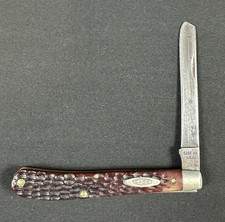 RARO 1965-69 Case XX 61048 SP faca caçadora fina osso vermelho com lâmina Spey comprar usado  Enviando para Brazil