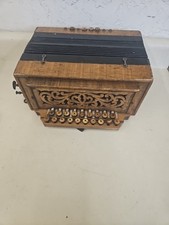 Vintage Venezia Hohner? Acordeão de botão 2 fileiras 27 chaves. Peças/reparos GM7, usado comprar usado  Enviando para Brazil
