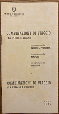 Lloyd triestino combinazioni usato  Trieste