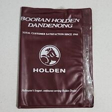 BOORAN HOLDEN DANDENONG ORIGINAL VINTAGE PORTA-LUVAS MANUAL PASTA CARTEIRA DE VINIL comprar usado  Enviando para Brazil