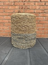 Braided jute pouffe for sale  ALCESTER
