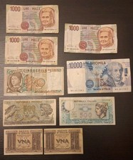 Lotto banconote lire usato  Carrara