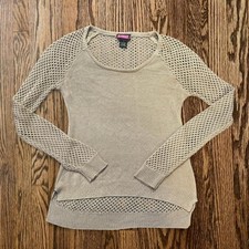 Cream mesh long for sale  Elmwood Park