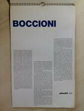 Calendario olivetti 1968 usato  Roe Volciano