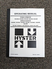 Empilhadeira Hyster Challenger H45XM H50XM H55XM manual do proprietário do operador, usado comprar usado  Enviando para Brazil
