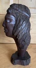 Holzfigur büste frau gebraucht kaufen  Schöllkrippen