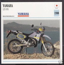 1988 yamaha 125cc d'occasion  Expédié en Belgium