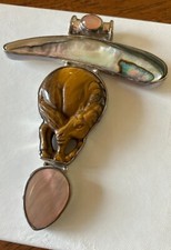 Signed sterling sajen for sale  Bloomfield